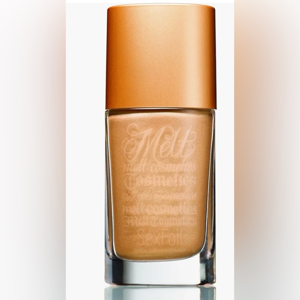 NWT Melt Cosmetics Sex Foil Digital Liquid Highlighter in Gold Ore